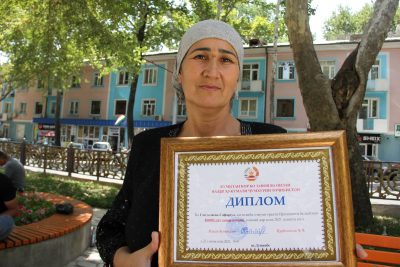 Сафаргул Саидвалиева бошад, соли 2013 бо ҳукми додгоҳ барои қаллобӣ аз озодӣ маҳрум гардида буд.