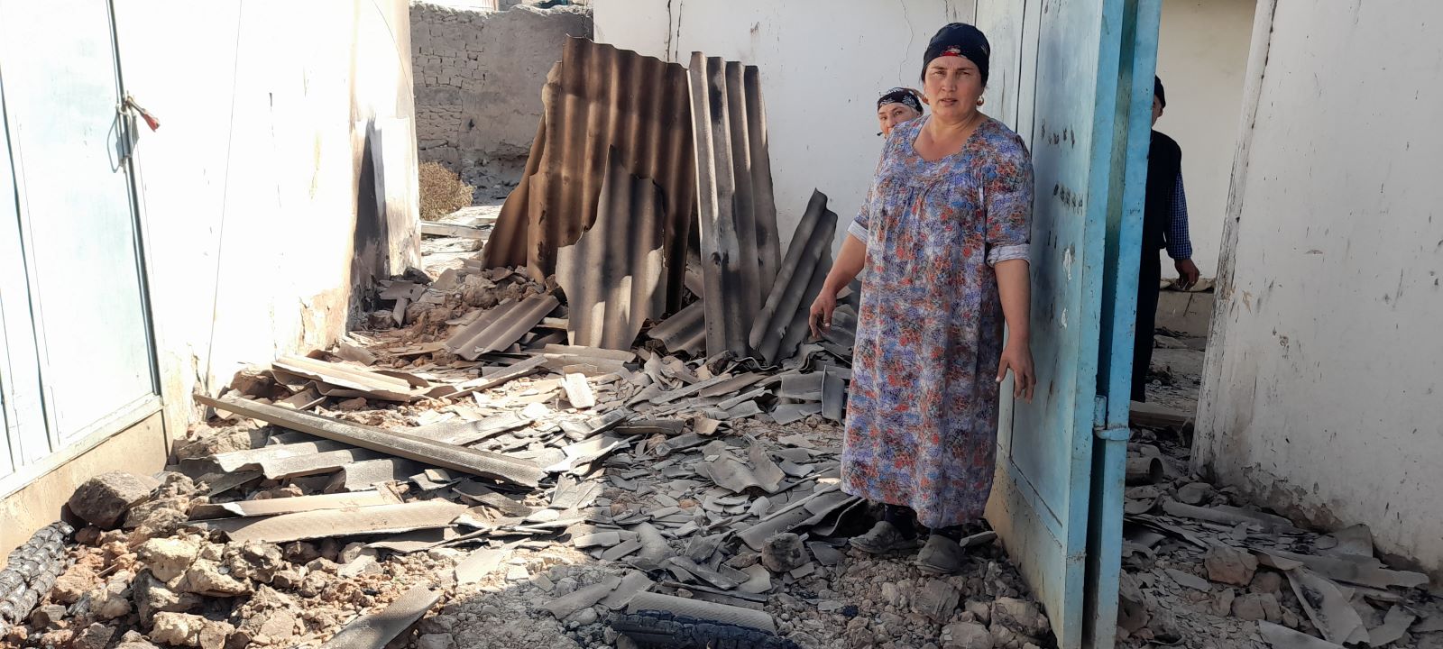 «Когда мой дом сгорел…» Жительница Овчи-Калачи осталась без жилья из-за конфликта на границе