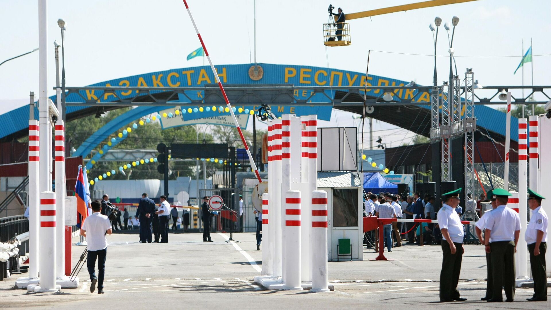 наземная граница Казахстана 