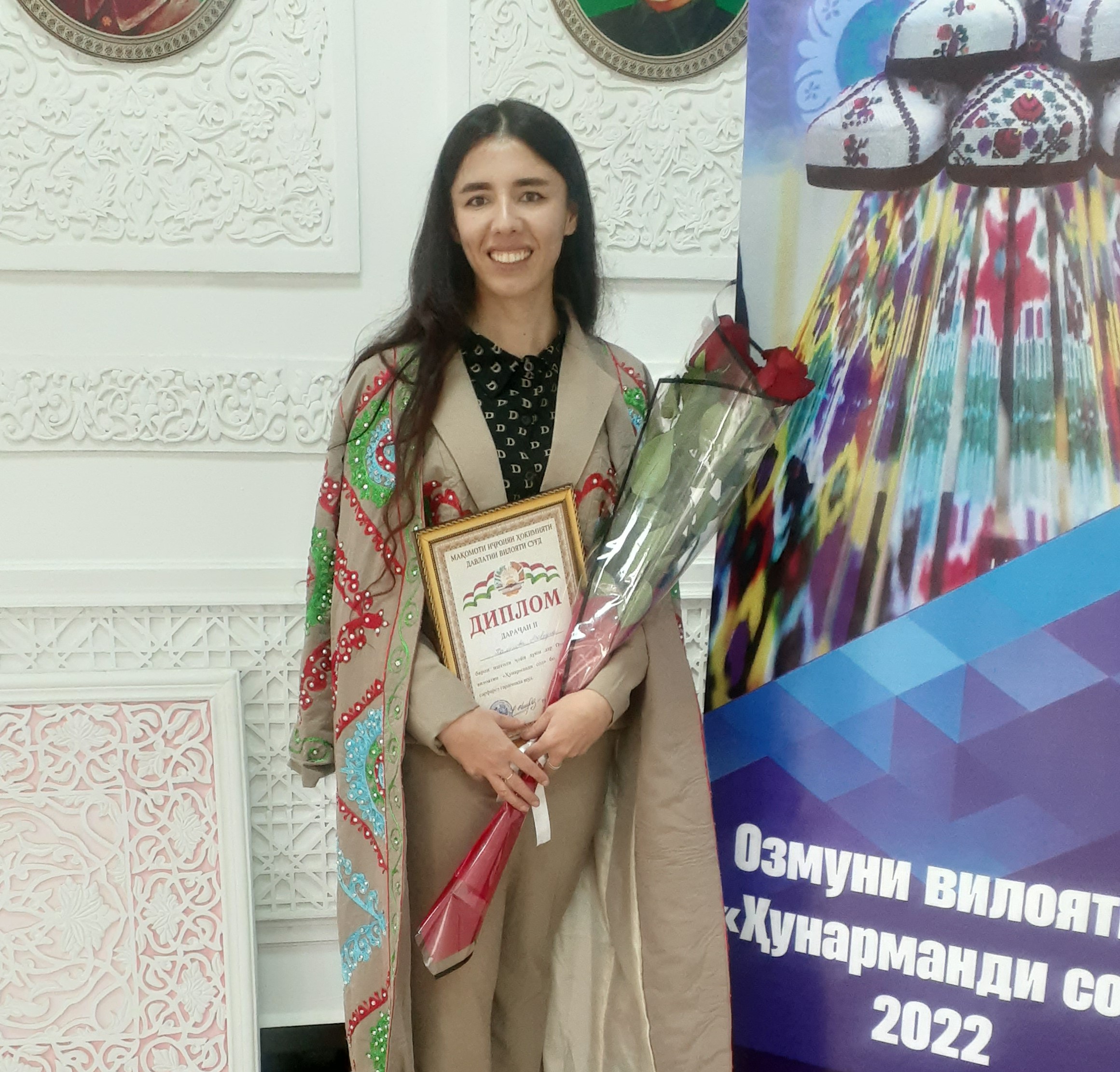 Мавзуна Халилова ғолиби озмуни "Ҳунарманд - 2022"
