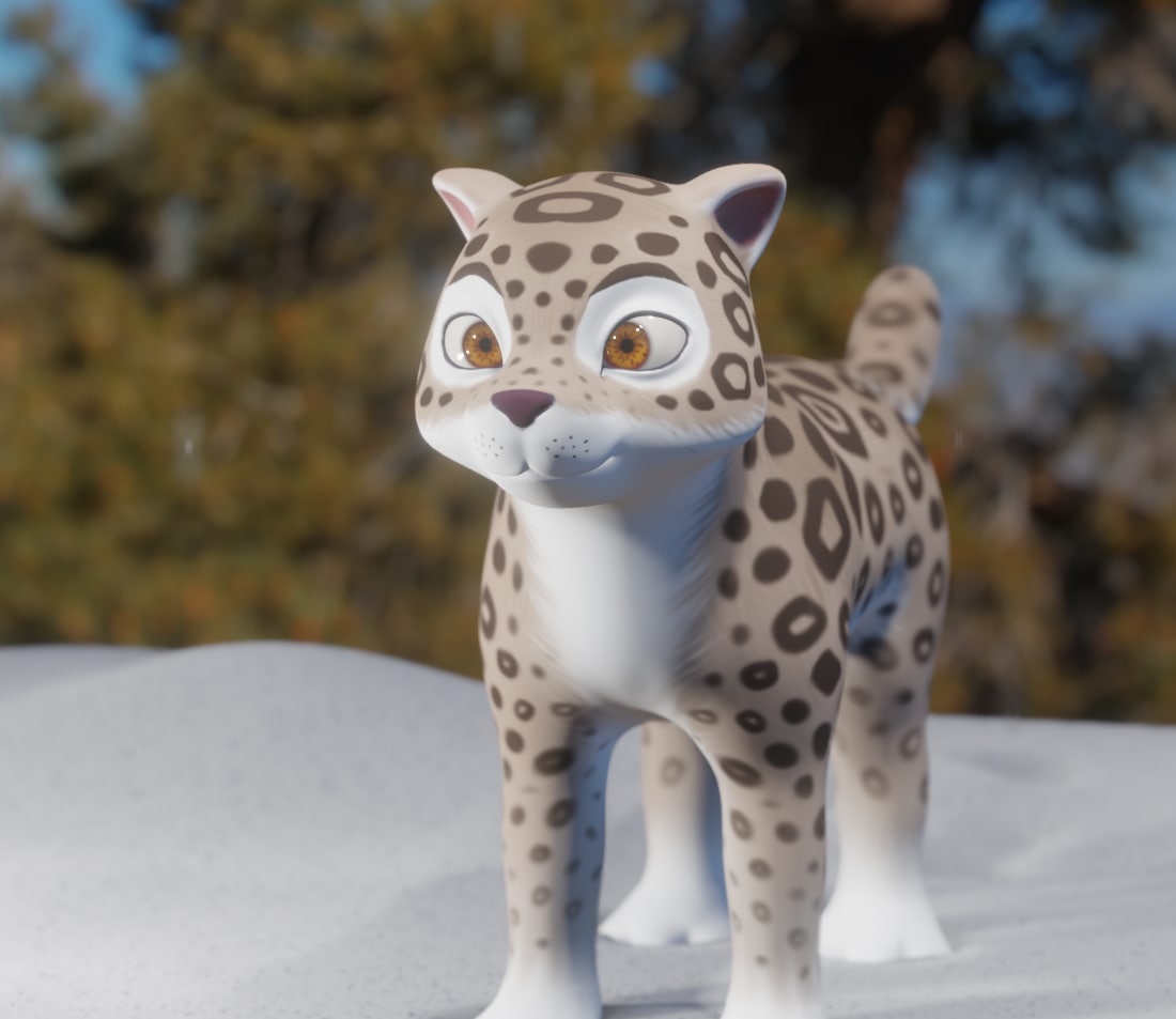 В Таджикистане выйдет мультфильм в 3D о снежном барсе