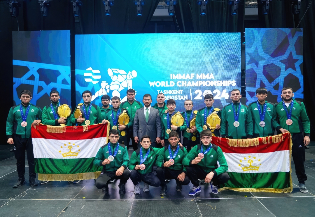 14 медали Тоҷикистон аз Чемпионати ҷаҳон оид ба ММА