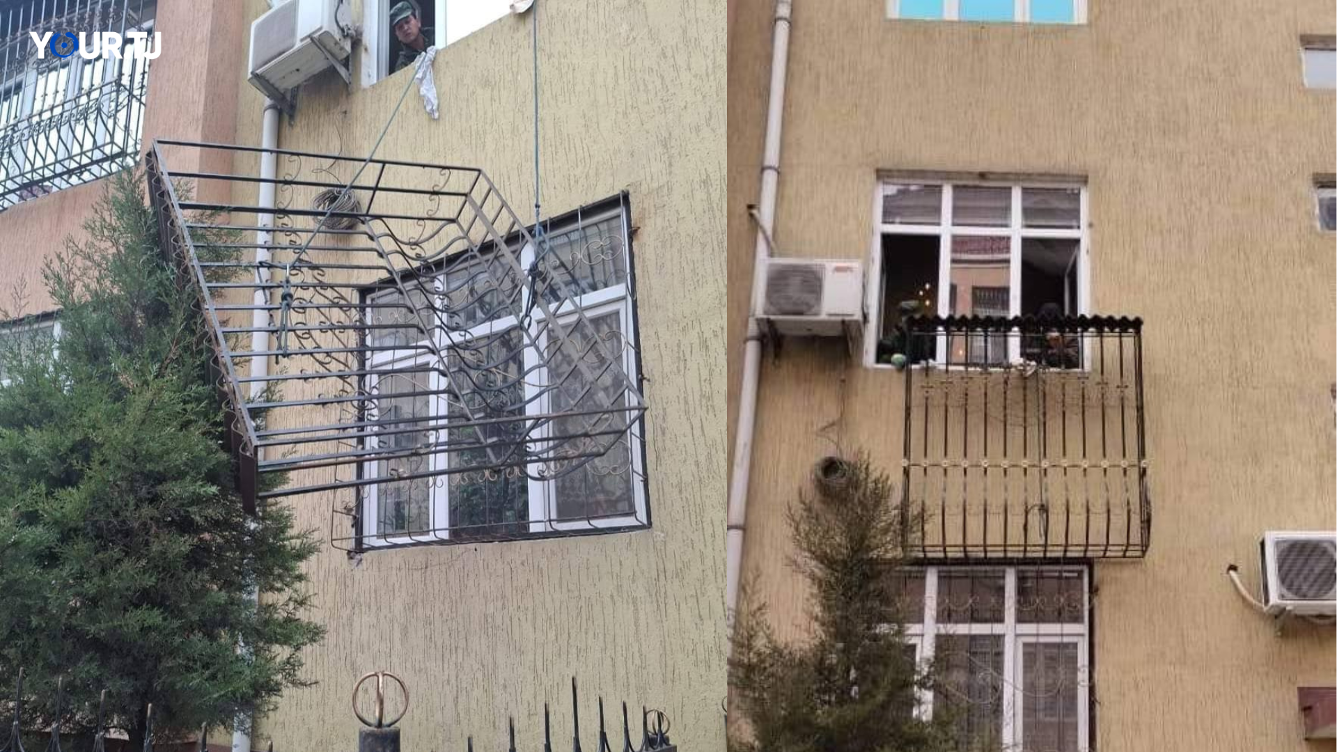 Дар Душанбе кандани панҷараҳои тирезаҳо оғоз шуд